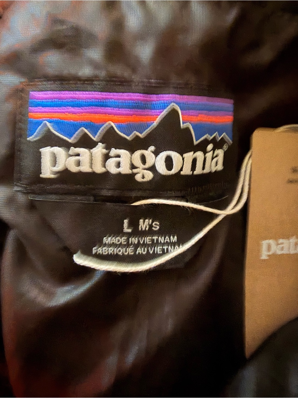 Patagonia Nanopuff Vest, Black, sz L - Picture 3 of 3